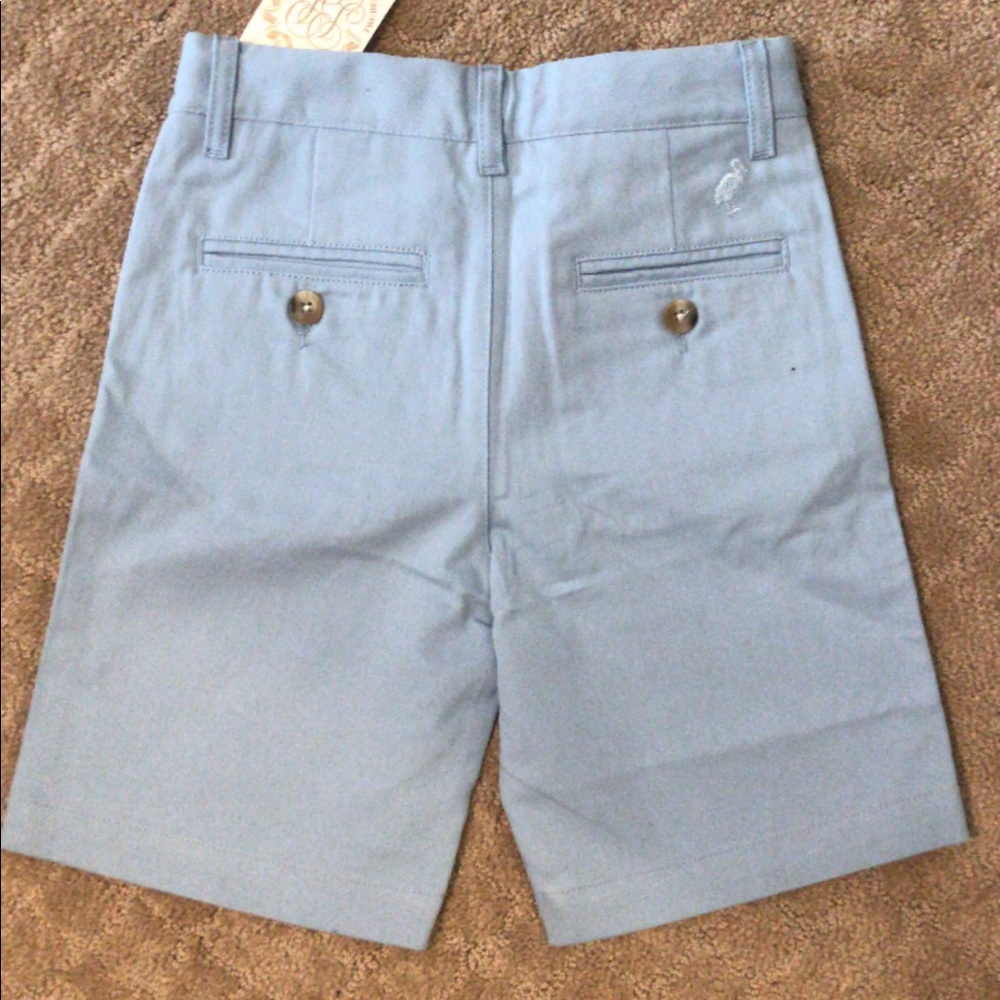 Size 8 NEW Beaufort Bonnet light blue shorts